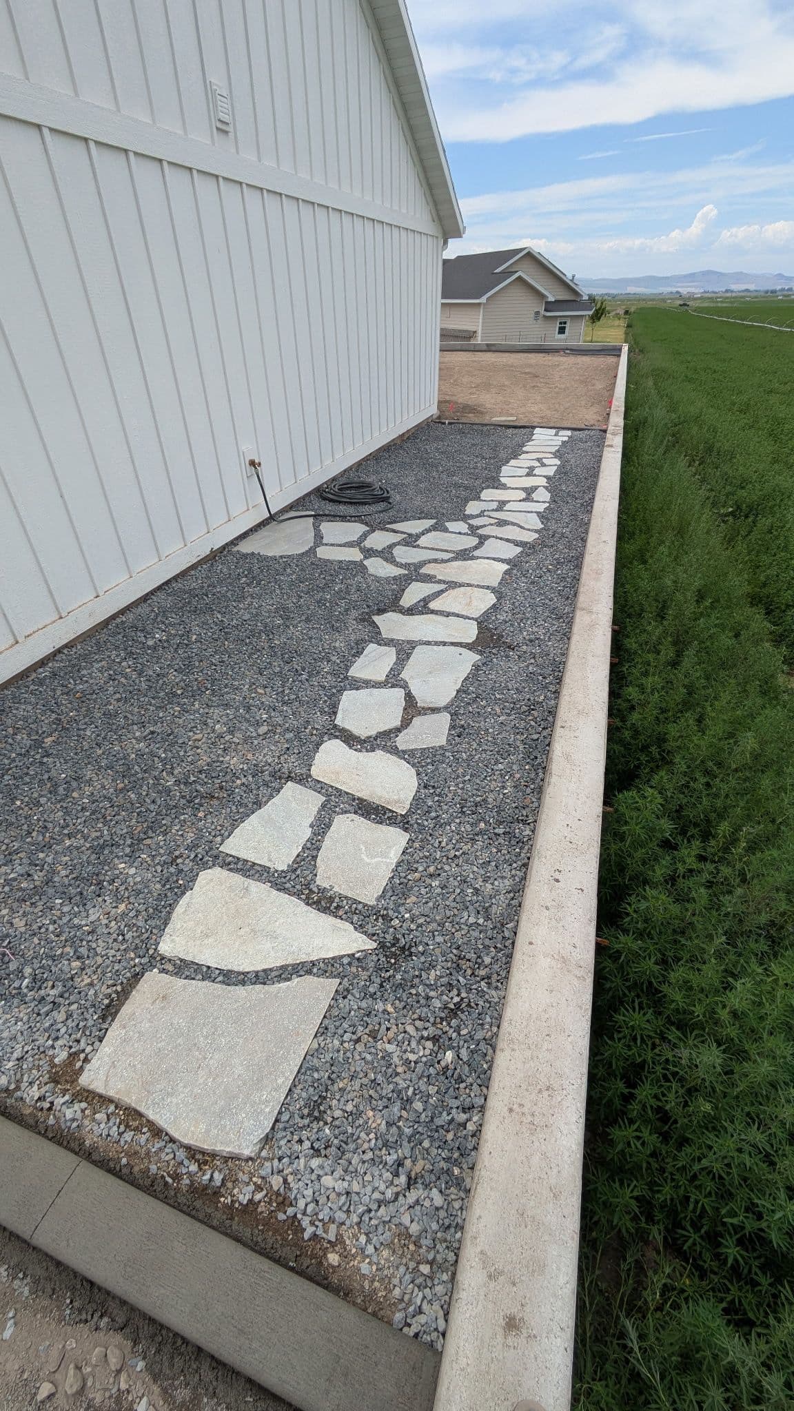 Stunning Flagstone Pathway Installation image